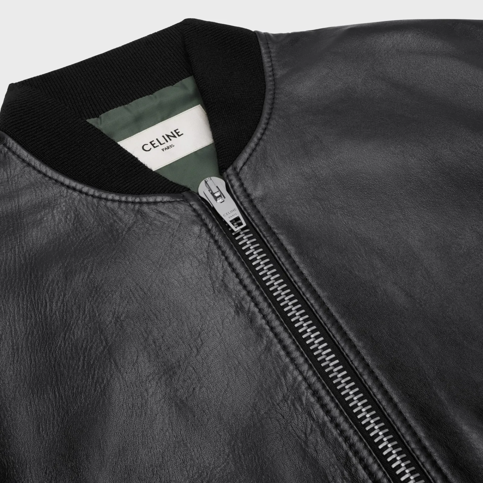 Discount blouson jacket in soft lambskin Leather