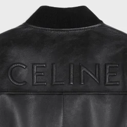 Discount blouson jacket in soft lambskin Leather