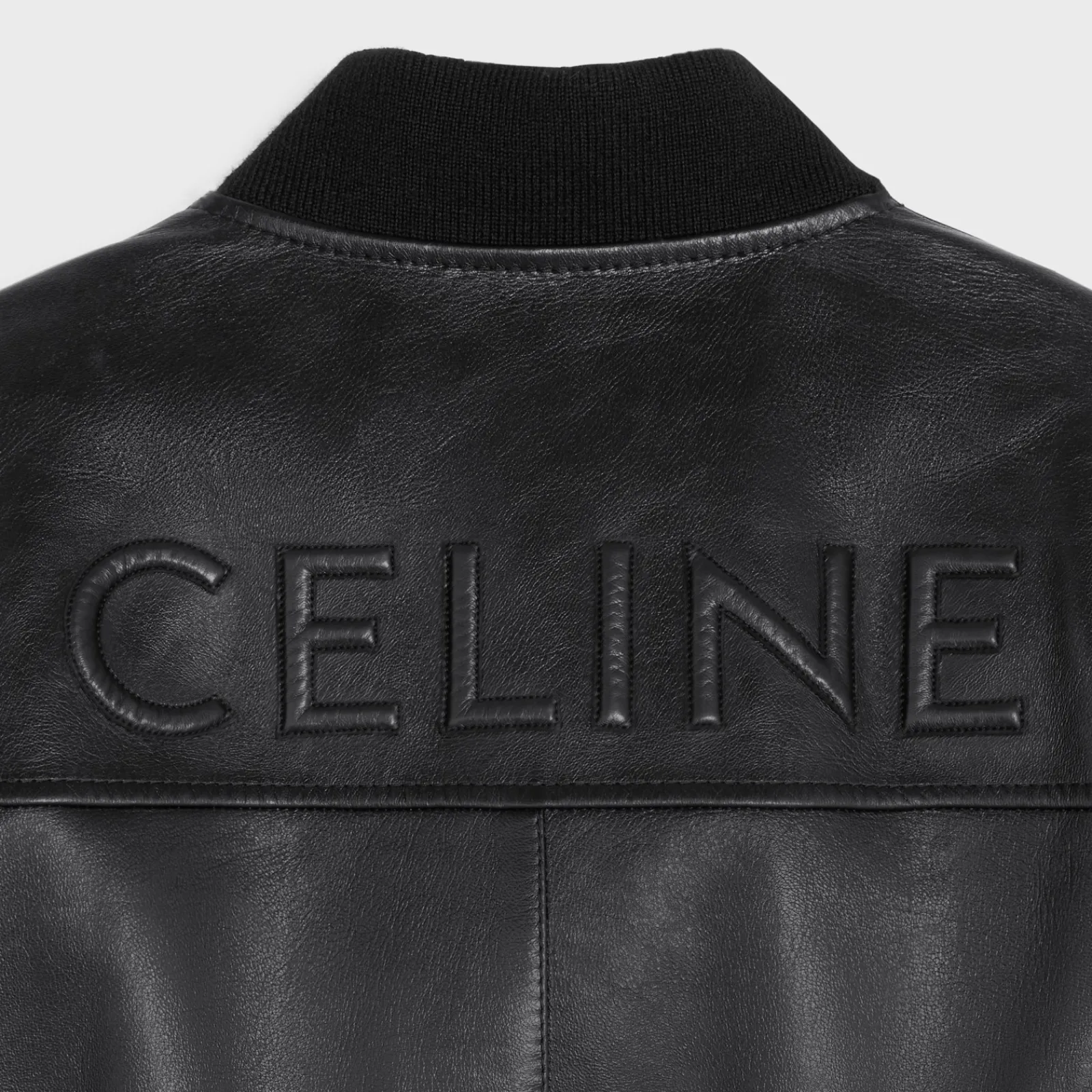 Discount blouson jacket in soft lambskin Leather