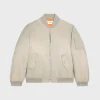 Fashion BOMBER JACKET IN NYLON TWILL Coats & Blousons