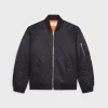 Sale bomber jacket in nylon twill Coats & Blousons