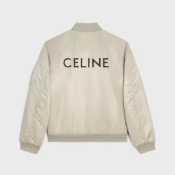 Fashion BOMBER JACKET IN NYLON TWILL Coats & Blousons