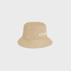 Outlet bucket hat in cotton gabardine Women Bucket Hats And Caps
