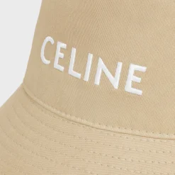 Outlet bucket hat in cotton gabardine Women Bucket Hats And Caps