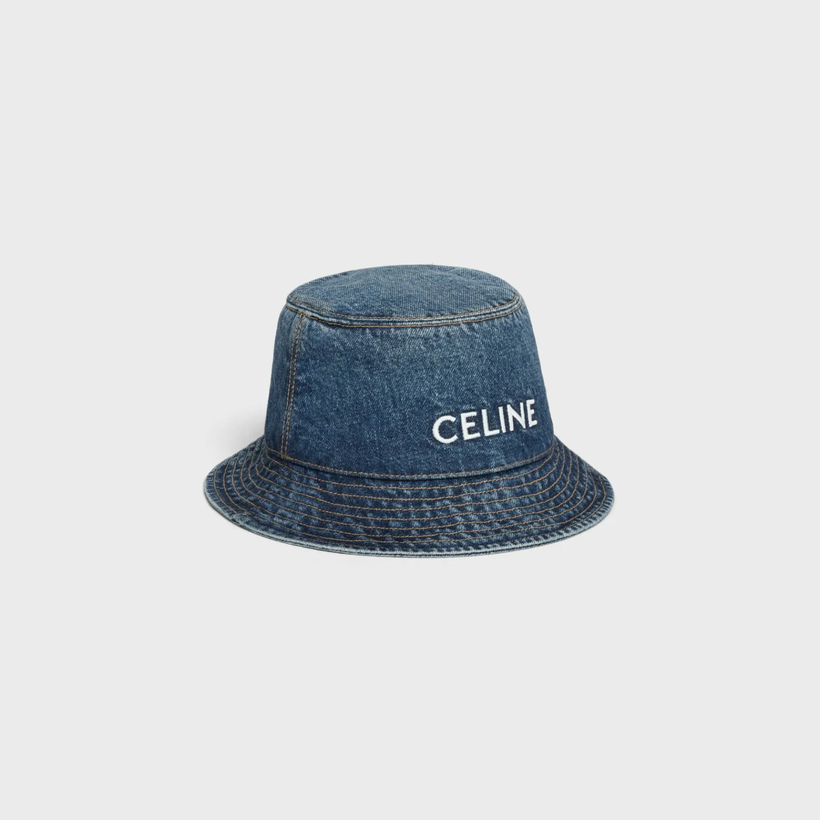 Fashion bucket hat in union wash denim Hats And Soft Accessories