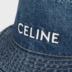 Fashion bucket hat in union wash denim Hats And Soft Accessories