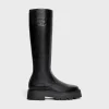 New BULKY ZIPPED BOOT in Calfskin Women Boots And Ankle Boots