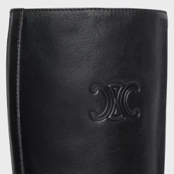 New BULKY ZIPPED BOOT in Calfskin Women Boots And Ankle Boots