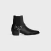 Sale CAMARGUE BIKER CHELSEA BOOT in CALFSKIN - VEGETAL TANNING Boots