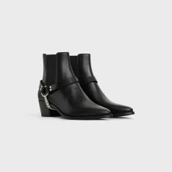 Outlet CAMARGUE Biker chelsea boot in Calfskin Boots