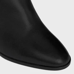 New CLAUDE MID BOOT WITH TRIOMPHE SPUR in CALFSKIN Women Boots And Ankle Boots