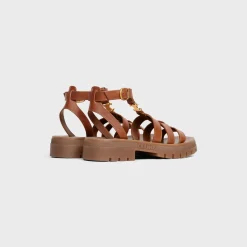 Sale CLEA TRIOMPHE GLADIATOR SANDAL in CALFSKIN - VEGETAL NING Women Sandals