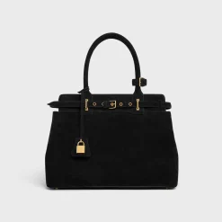 Discount CONTI BAG in SUEDE CALFSKIN Women More Lines·Conti | Categories·Top-Handle Bags