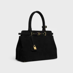 Discount CONTI BAG in SUEDE CALFSKIN Women More Lines·Conti | Categories·Top-Handle Bags