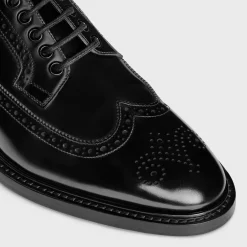 Hot DONAVAN DERBY WITH BROGUES in POLISHED BULL Loafers And Mocassins
