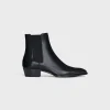 Discount DRUGSTORE CHELSEA BOOT in Shiny calfskin Boots
