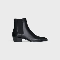 Discount DRUGSTORE CHELSEA BOOT in Shiny calfskin Boots