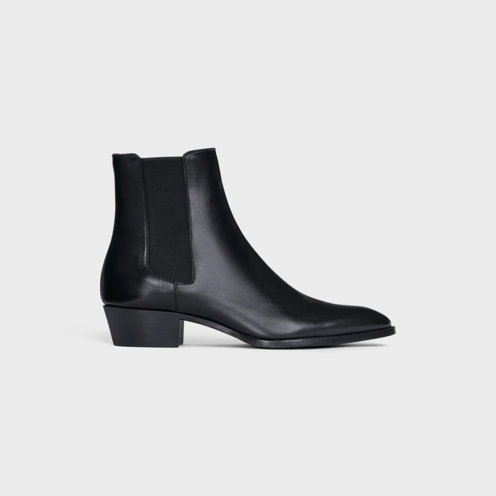 Discount DRUGSTORE CHELSEA BOOT in Shiny calfskin Boots