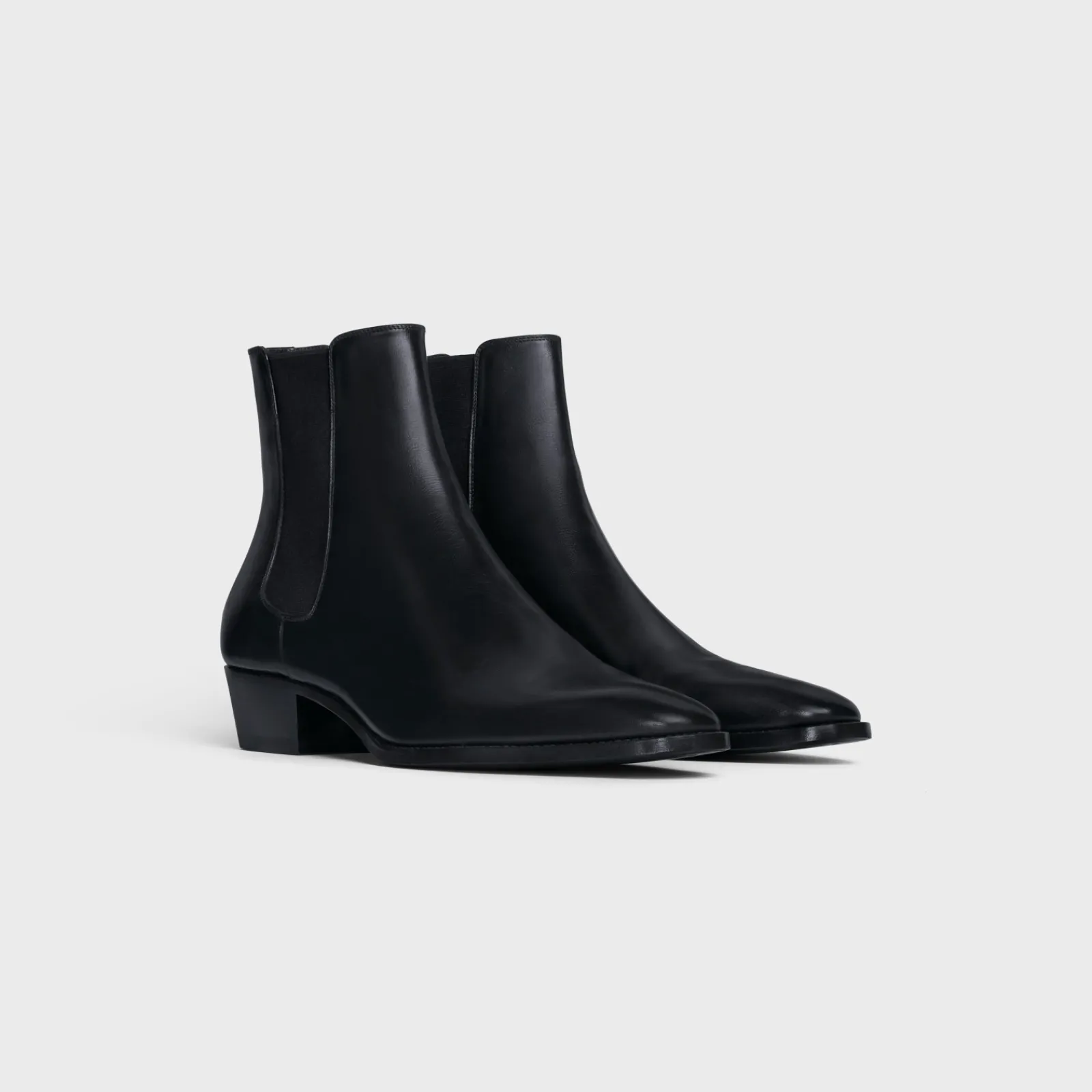 Discount DRUGSTORE CHELSEA BOOT in Shiny calfskin Boots