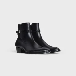 Outlet DRUGSTORE JODHPUR BOOT in Shiny calfskin Boots