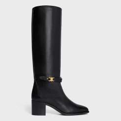 Online GARANCE TRIOMPHE STRAP HIGH BOOT in CALFSKIN Women Boots And Ankle Boots