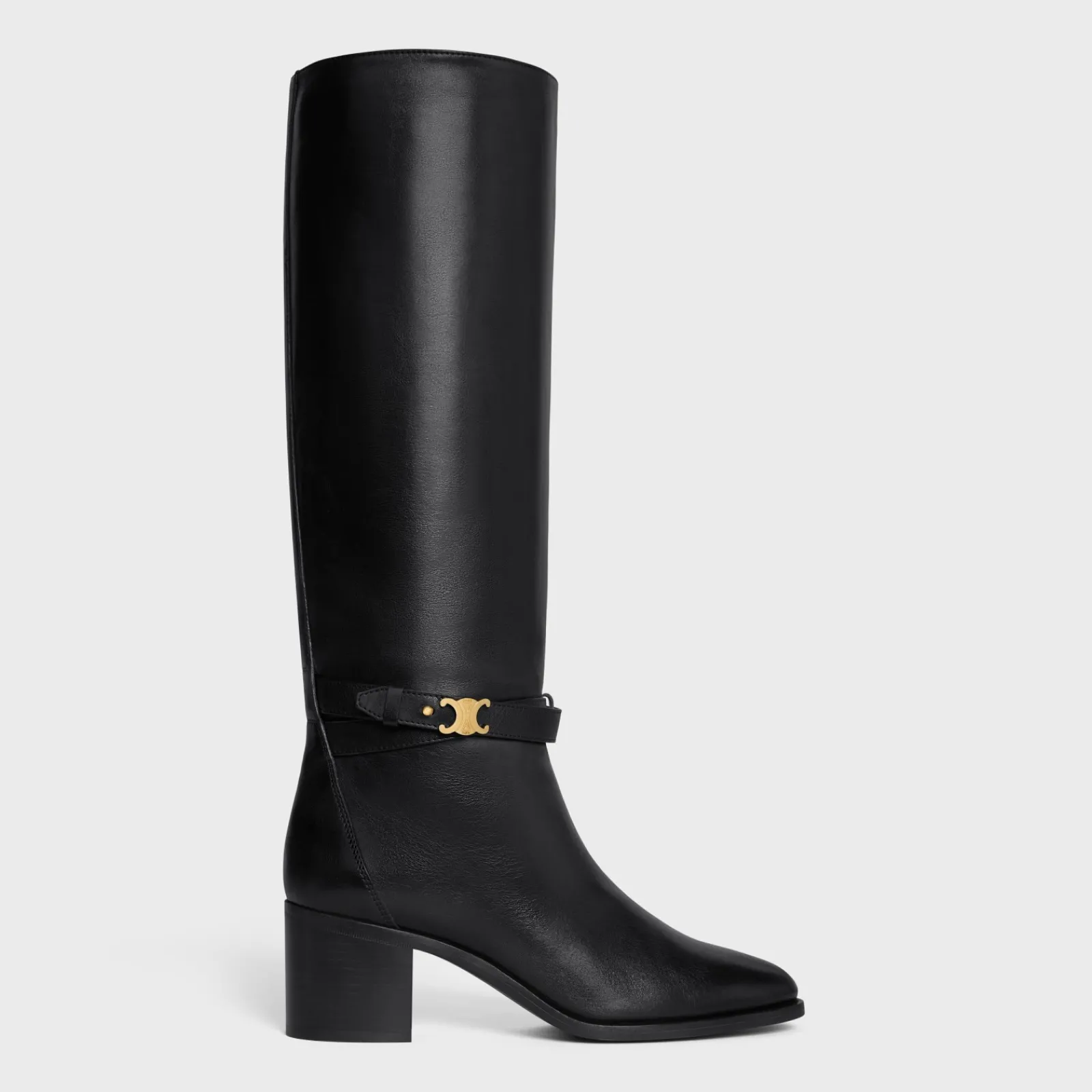 Online GARANCE TRIOMPHE STRAP HIGH BOOT in CALFSKIN Women Boots And Ankle Boots