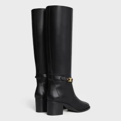 Online GARANCE TRIOMPHE STRAP HIGH BOOT in CALFSKIN Women Boots And Ankle Boots