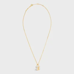 Online Glaçon Necklace in Brass with finish and Resin Women Triomphe | Other Lines