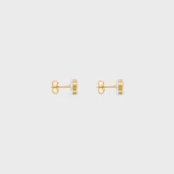 Outlet Glaçon Studs in Brass with finish and Resin Women Triomphe | Other Lines
