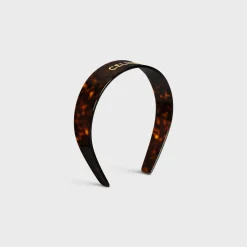 Fashion Headband in Acetate and Steel Women Hair Accessories
