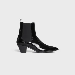 New HECTOR CHELSEA BOOT in PATENT CALFSKIN Boots