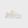 Online HUNTINGTON LOW LACE-UP SNEAKER in SUEDE CALFSKIN AND MESH Sneakers