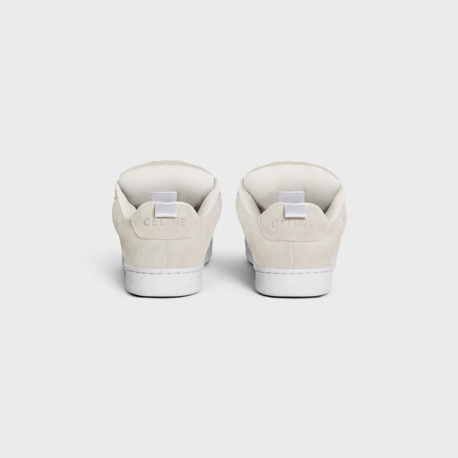 Online HUNTINGTON LOW LACE-UP SNEAKER in SUEDE CALFSKIN AND MESH Sneakers