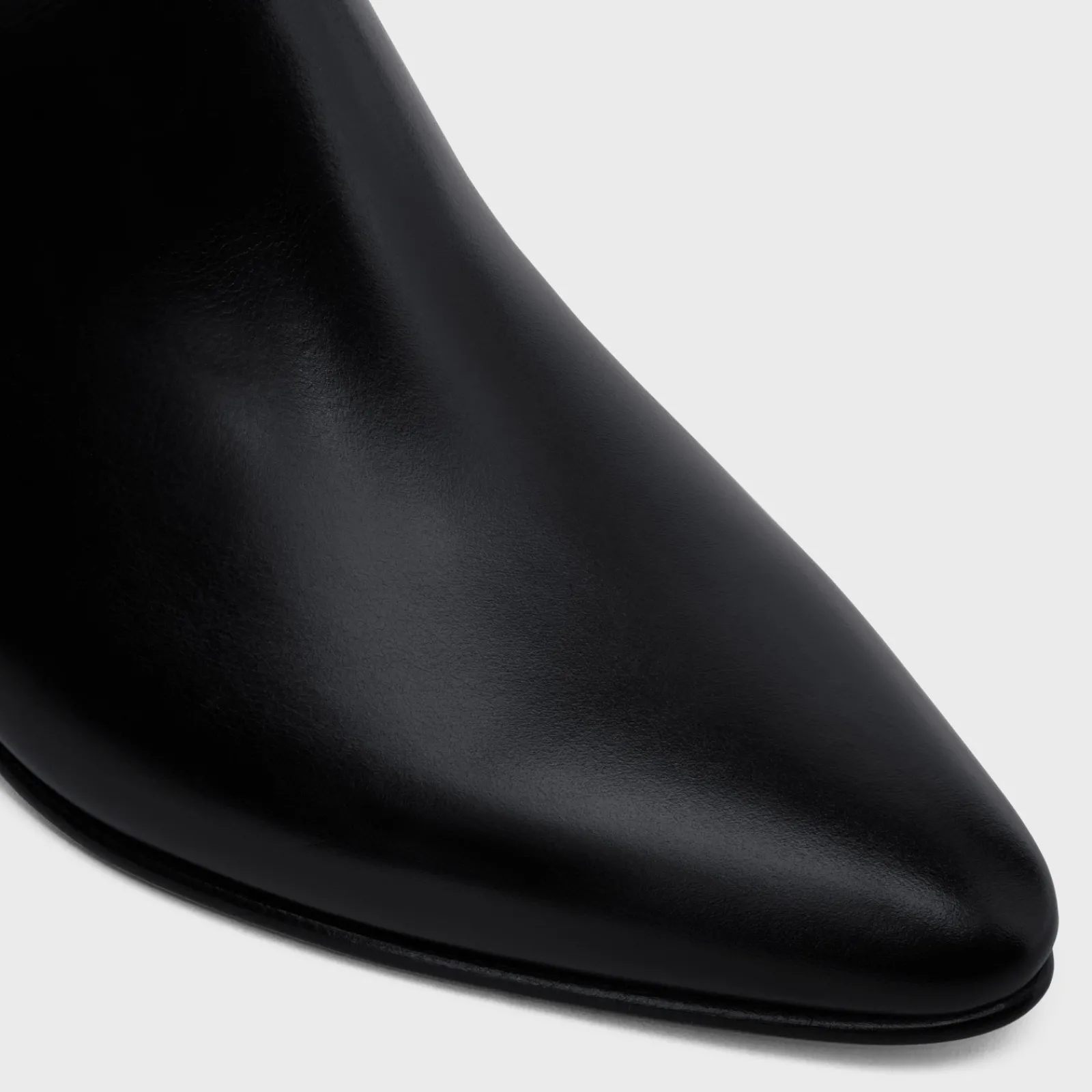 Fashion JACNO BACK BUCKLE ZIPPED BOOT in Shiny calfskin Boots