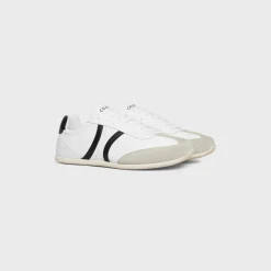 Best JOGGER LOW LACE-UP SNEAKER in CALFSKIN & SUEDE CALFSKIN Women Sneakers