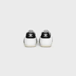 Fashion JOGGER LOW LACE-UP SNEAKER WITH TRIOMPHE in CALFSKIN AND SUEDE CALFSKIN Sneakers