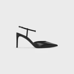New KITTEN TRIOMPHE STRAP PUMP in CALFSKIN Women Pumps
