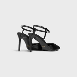 New KITTEN TRIOMPHE STRAP PUMP in CALFSKIN Women Pumps
