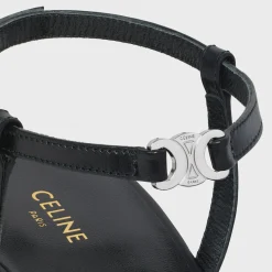 New KITTEN TRIOMPHE STRAP PUMP in CALFSKIN Women Pumps