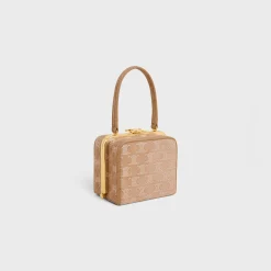 Sale LANA MINAUDIERE in SUEDE CALFSKIN WITH TRIOMPHE STRASS Women More Lines·Other Lines | Categories·Top-Handle Bags
