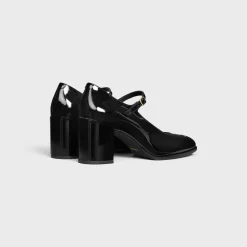 Hot LILY PERFORATED TRIOMPHE BABIES in PATENT CALFSKIN Women Pumps