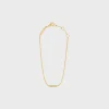 Online Line Bracelet in Yellow Gold and Diamonds Women Other Lines | Categories·Bracelets