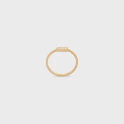 Online Line Ring in Yellow Gold and Diamonds Women Other Lines | Categories·Rings