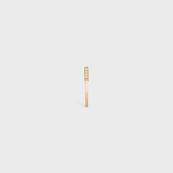 Online Line Ring in Yellow Gold and Diamonds Women Other Lines | Categories·Rings