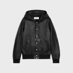 Discount loose blouson jacket in soft lambskin Coats & Blousons | Leather