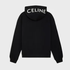 Hot loose hoodie in COTTON FLEECE T-Shirts And Sweatshirts