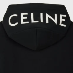 Hot loose hoodie in COTTON FLEECE T-Shirts And Sweatshirts