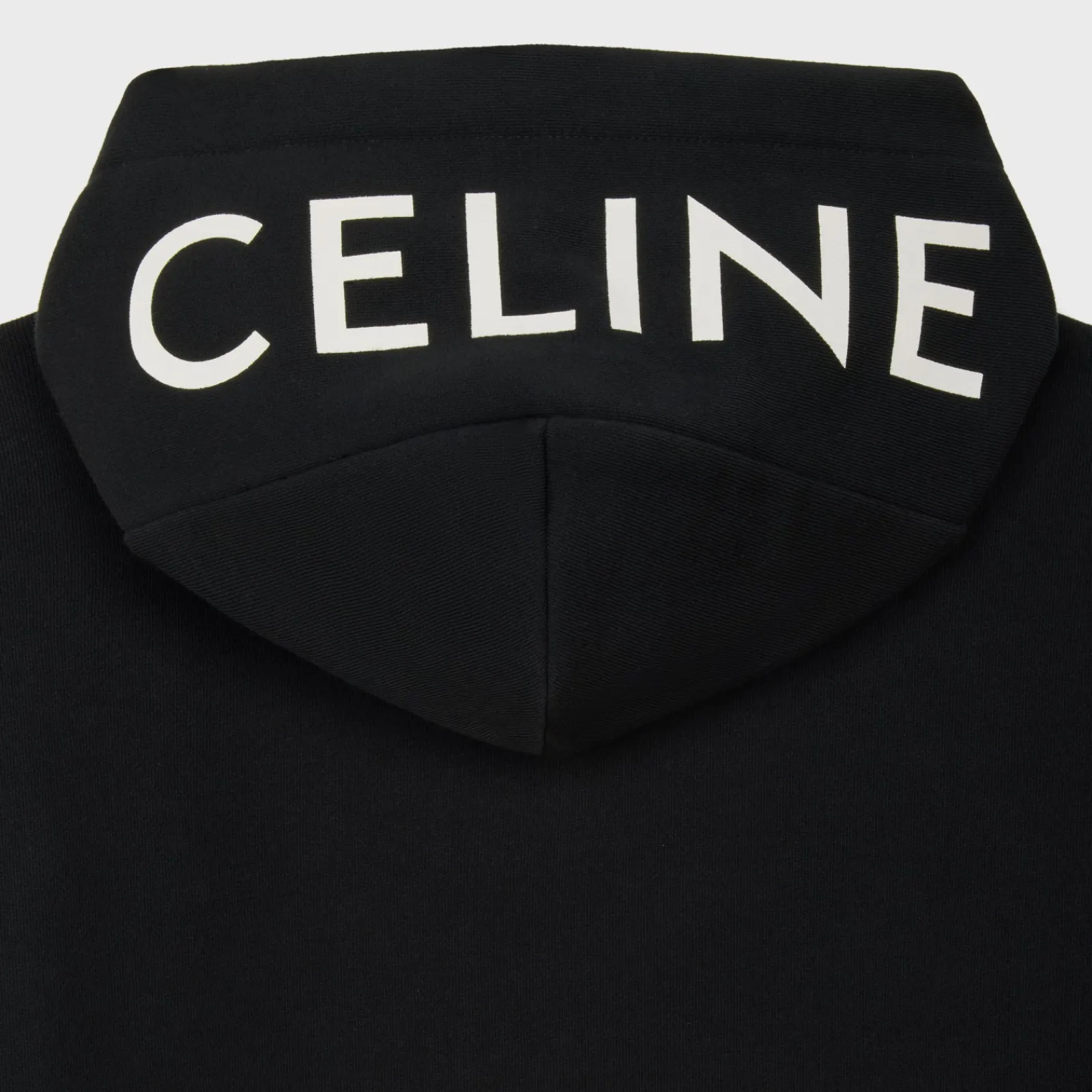 Hot loose hoodie in COTTON FLEECE T-Shirts And Sweatshirts
