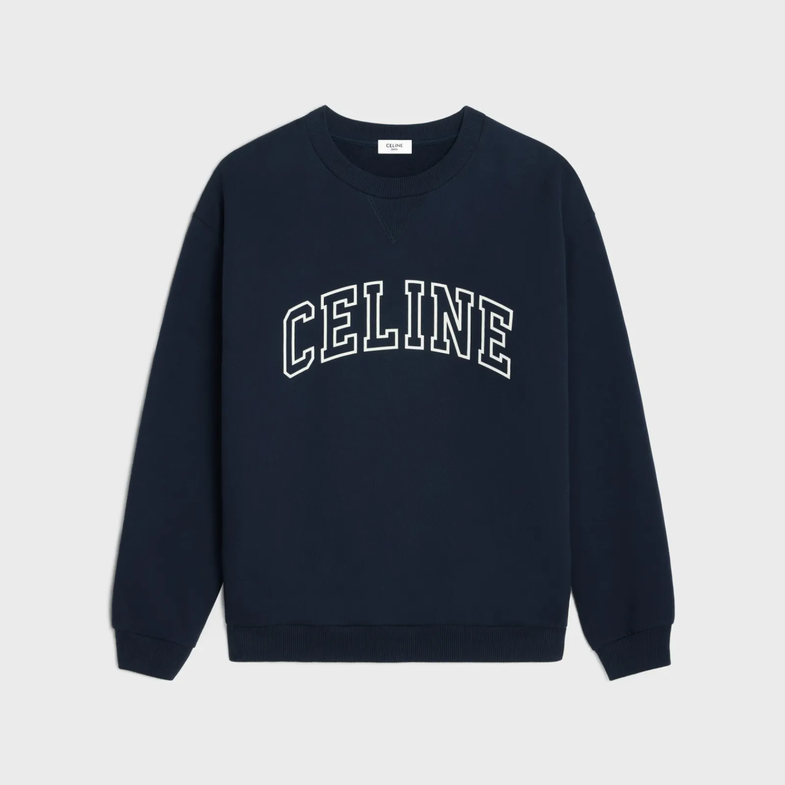 Hot loose sweatshirt in COTTON FLEECE T-Shirts And Sweatshirts