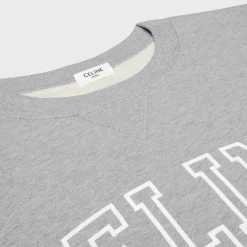 Discount loose sweatshirt in cotton fleece Women T-Shirts And Sweatshirts